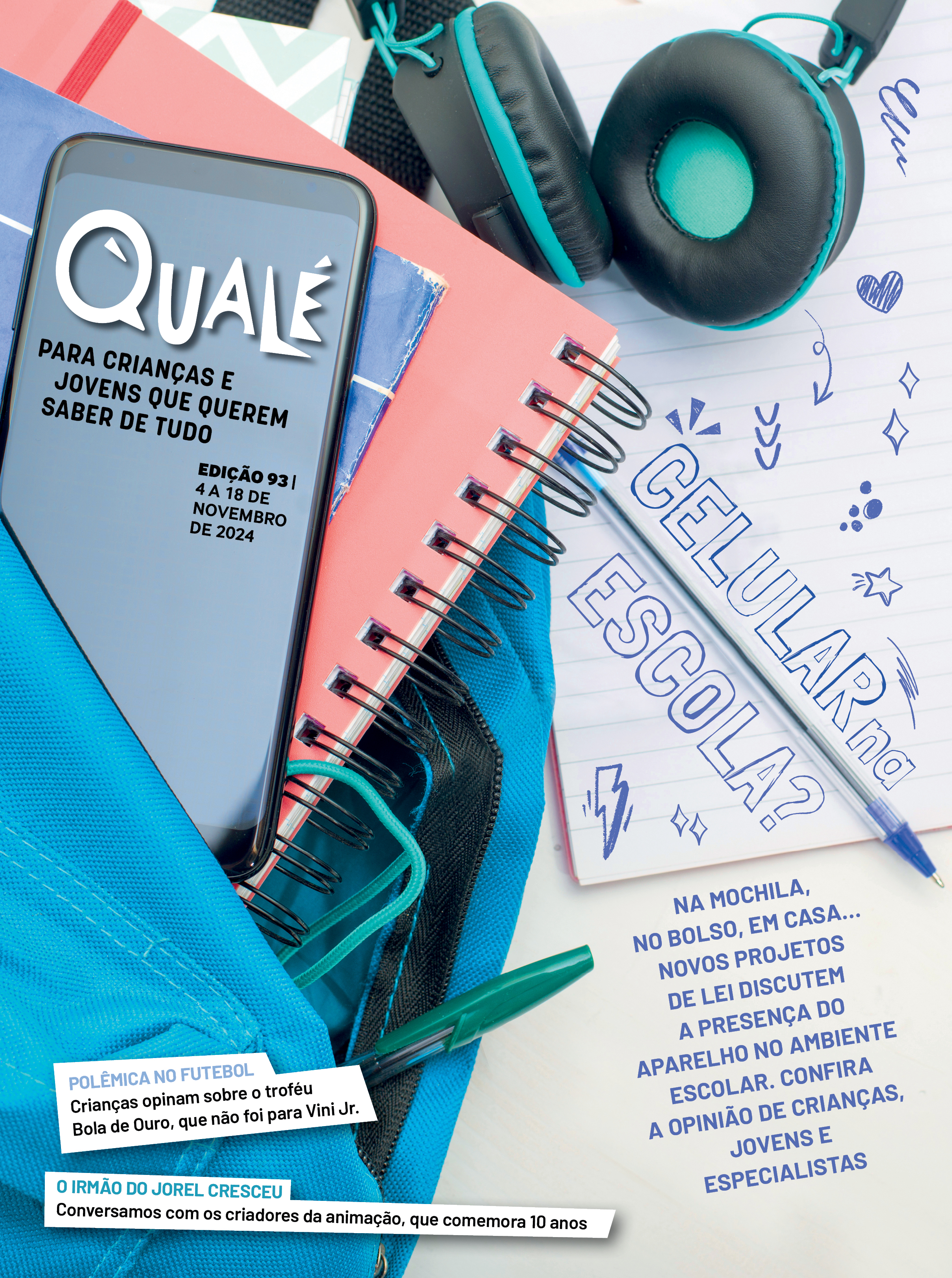 Imagem de capa da Revista Qualé 93