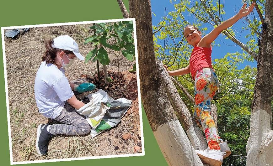 Imagem Mineira de 10 anos fala sobre missão de cuidar da Terra