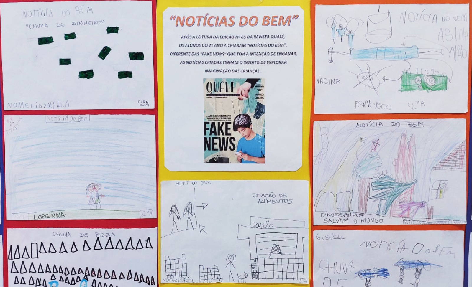Reportagem sobre fake news motiva projeto