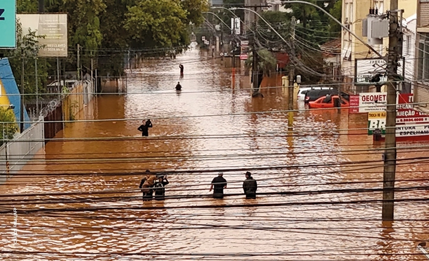 Solidariedade: ajuda para o Sul