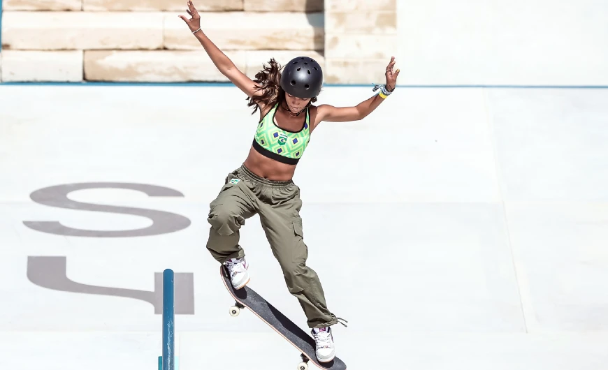 Imagem Brasil ganha medalhas no skate e judô