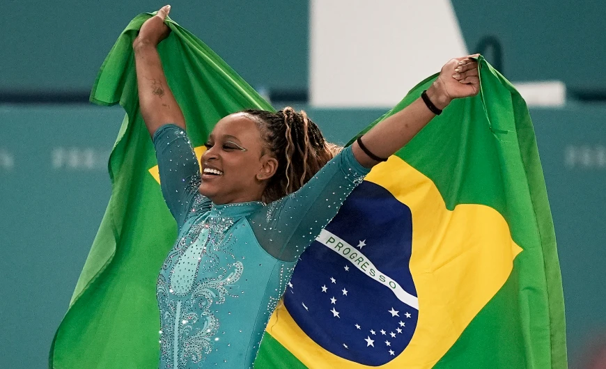 Imagem Rebeca é a maior medalhista olímpica