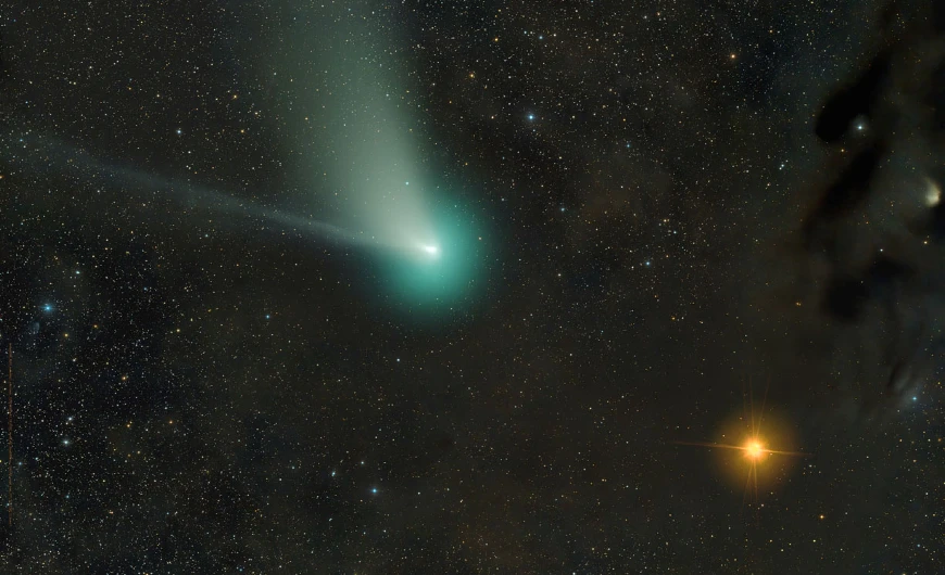 Imagem "Cometa do século" se aproxima da Terra