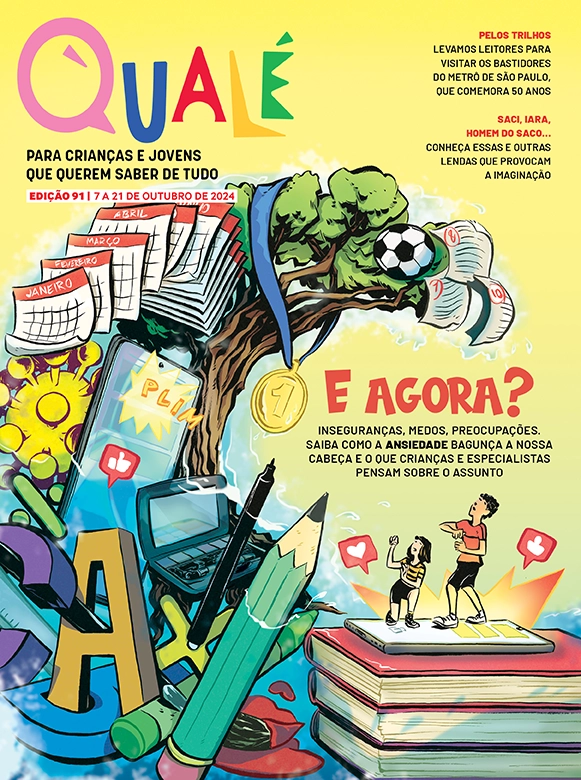 Imagem de capa da Revista Qualé 91