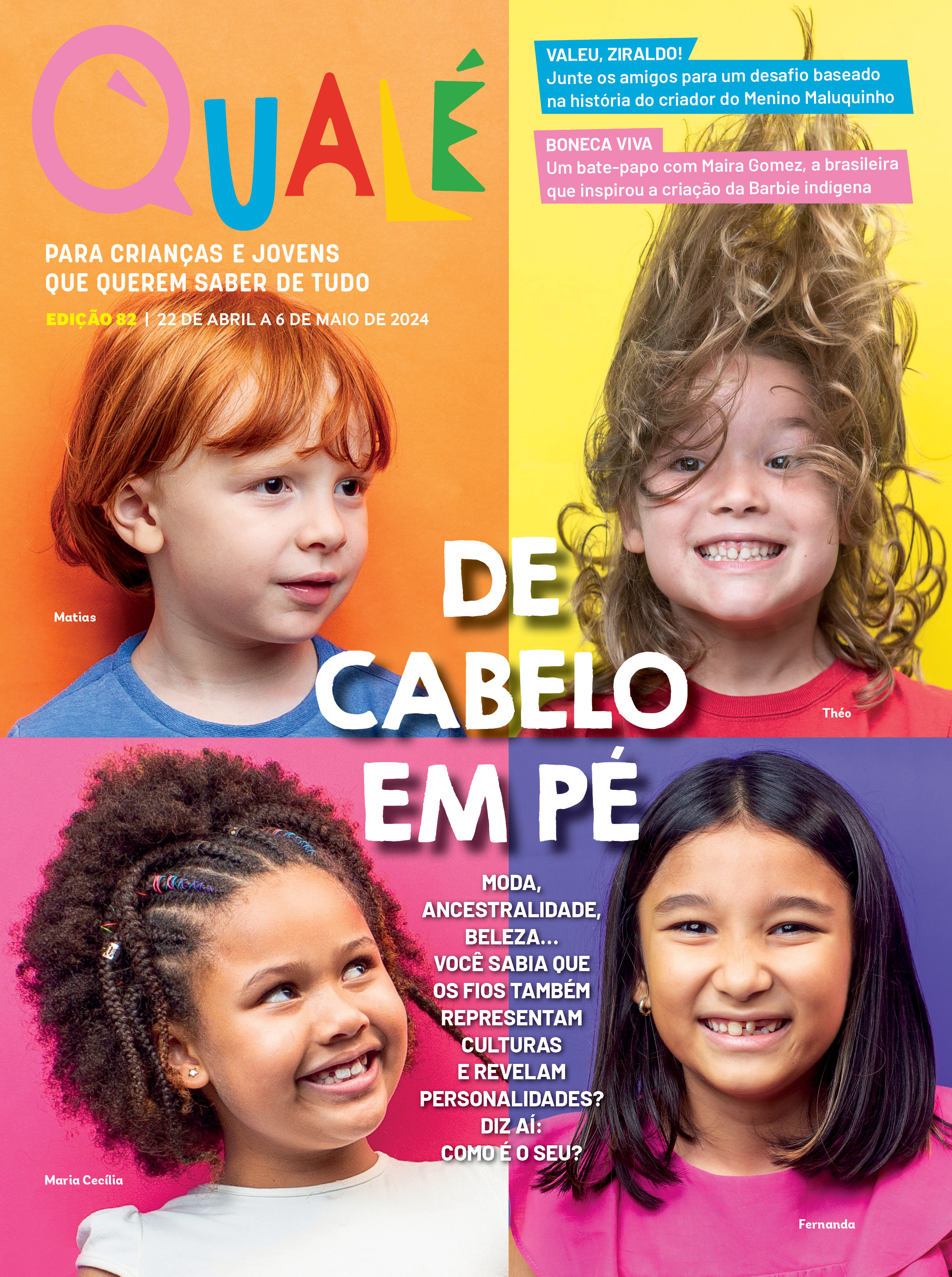 Imagem de capa da Revista Qualé 82