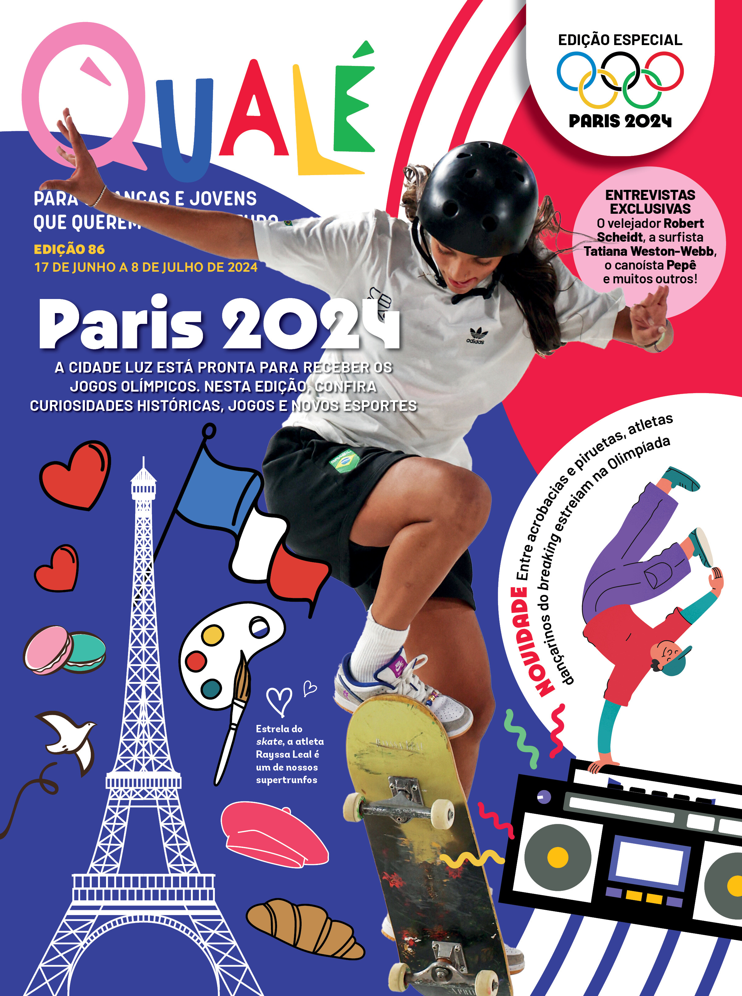 Imagem de capa da Revista Qualé 86