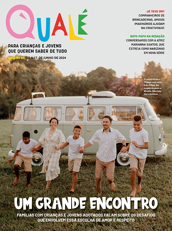 Imagem de capa da Revista Qualé 85