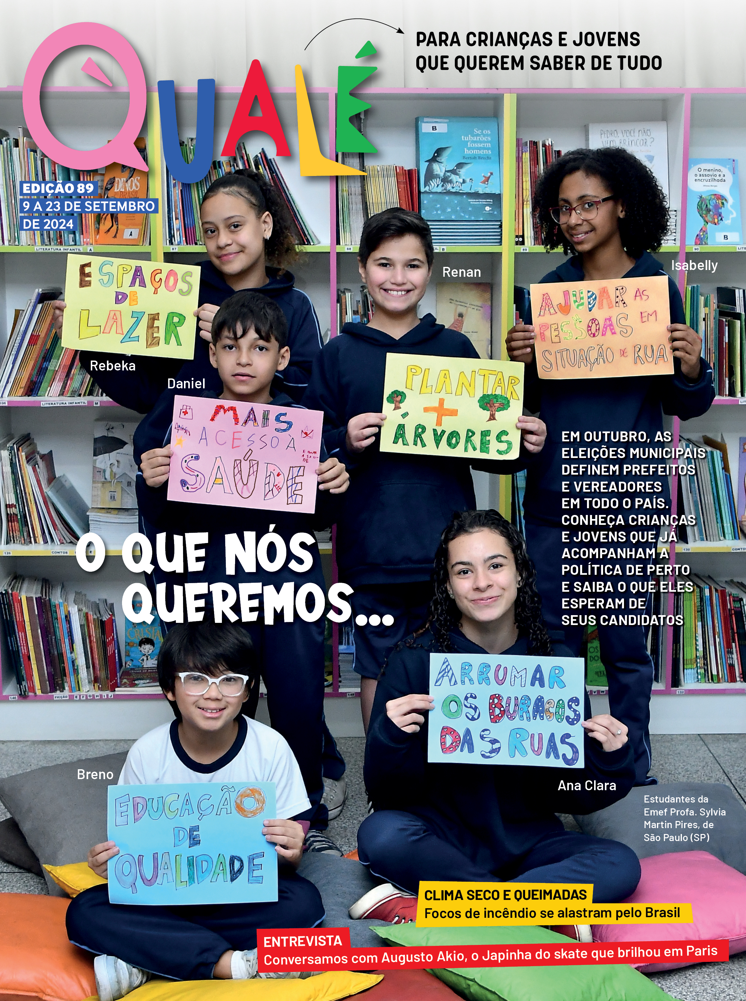 Imagem de Capa da Revista Qualé