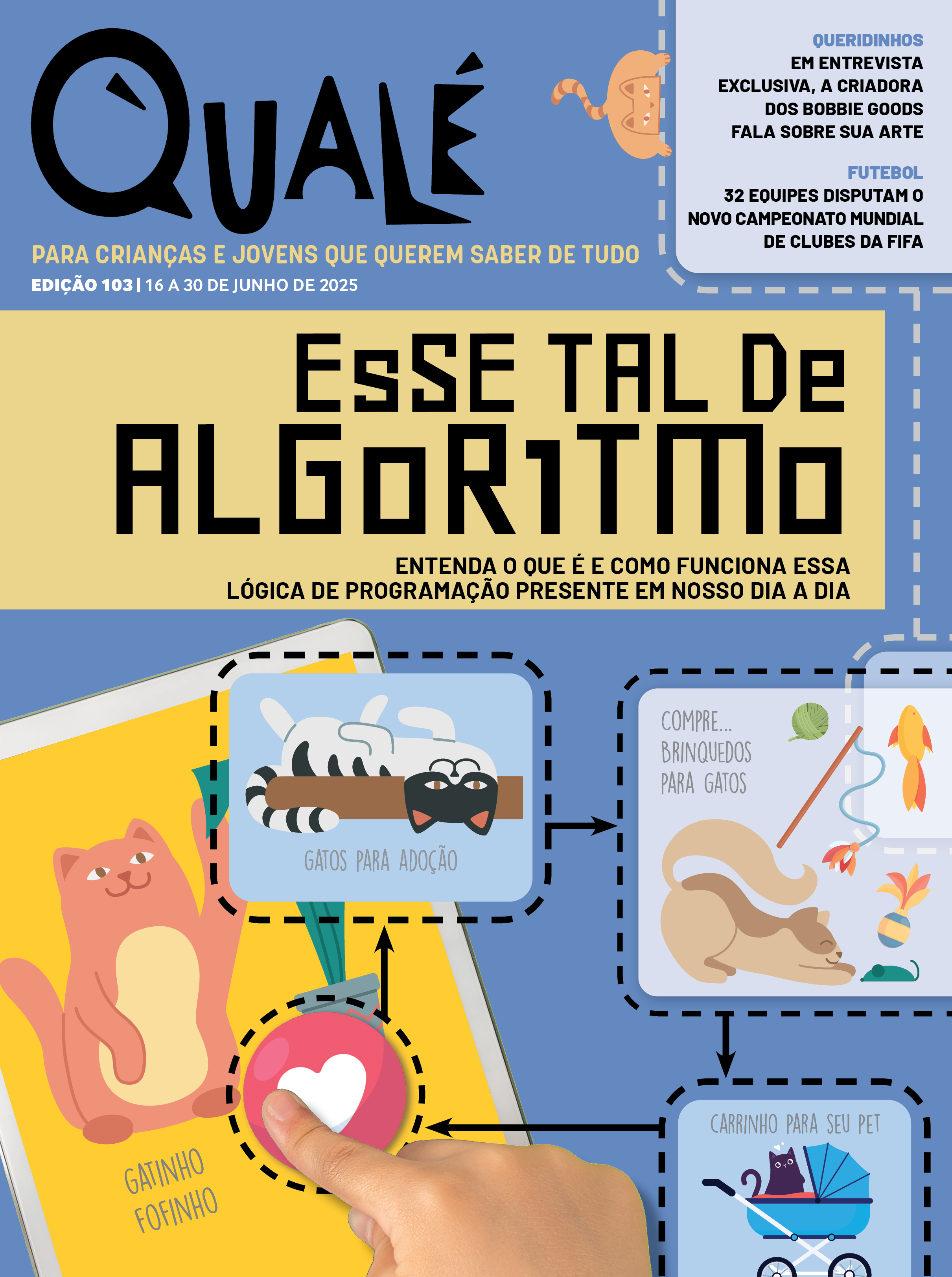 Imagem de capa da Revista Qualé 103