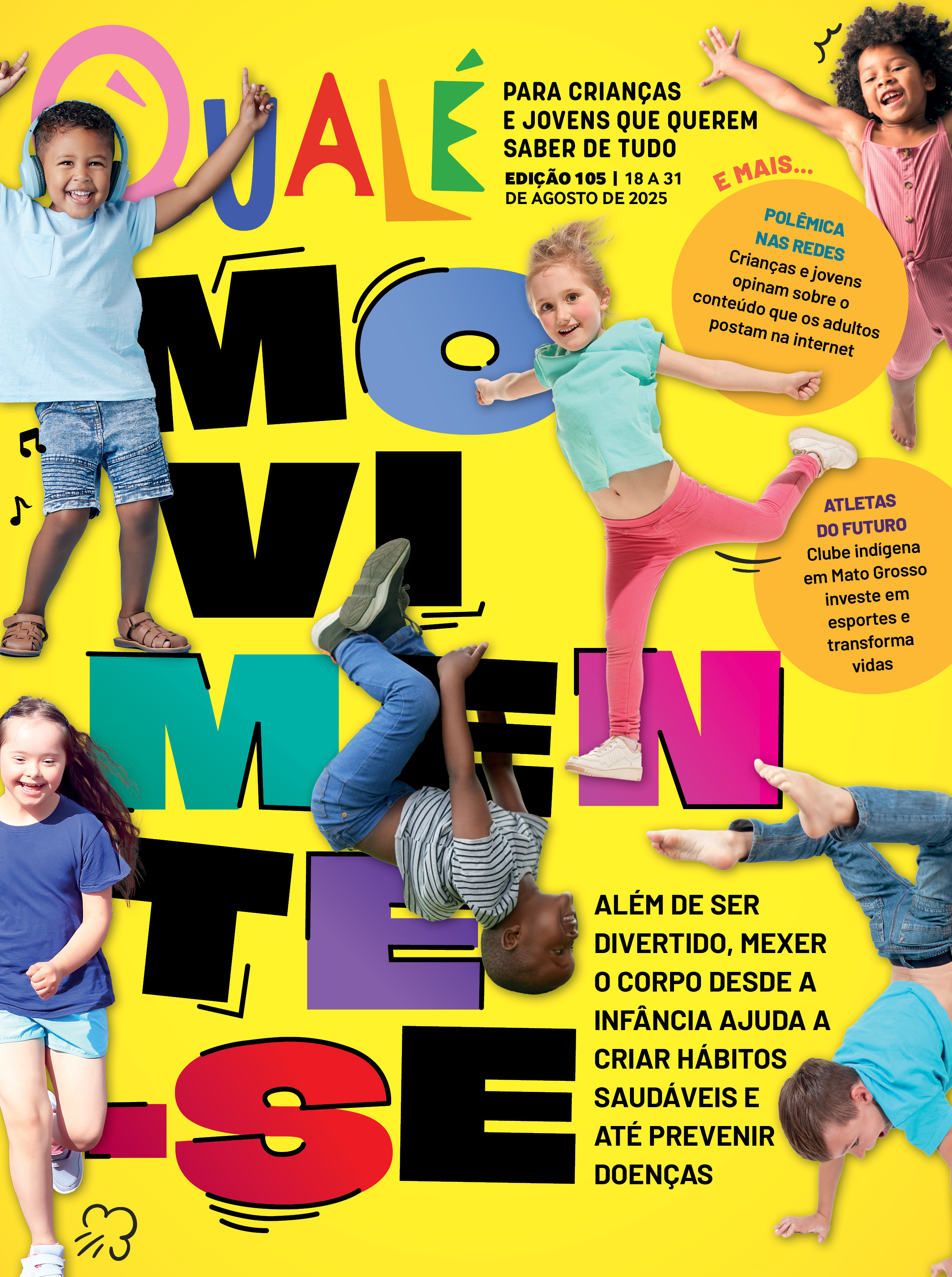 Imagem de capa da Revista Qualé 105