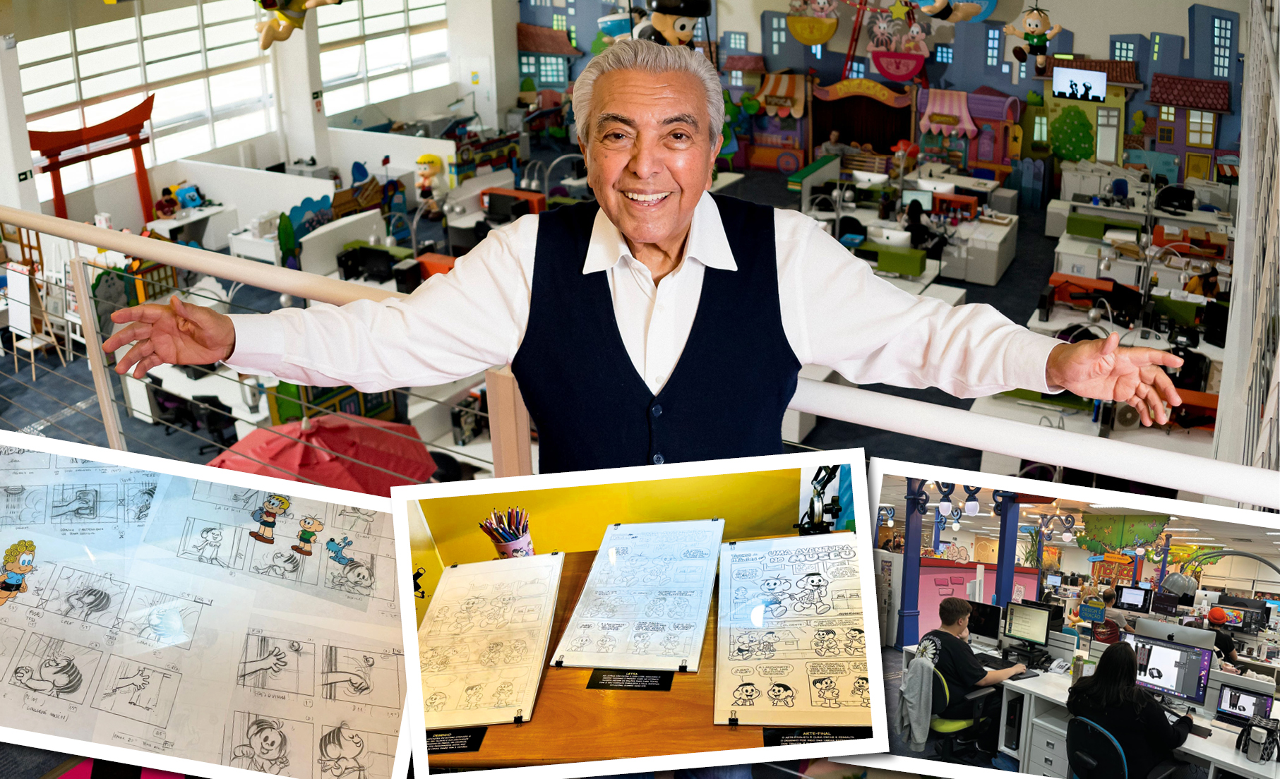Visitamos a Mauricio de Sousa Produções e descobrimos como os quadrinhos são feitos