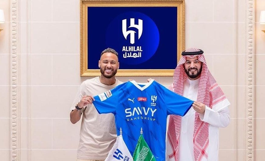 Neymar é o novo jogador do Al Hilal, da Arábia Saudita