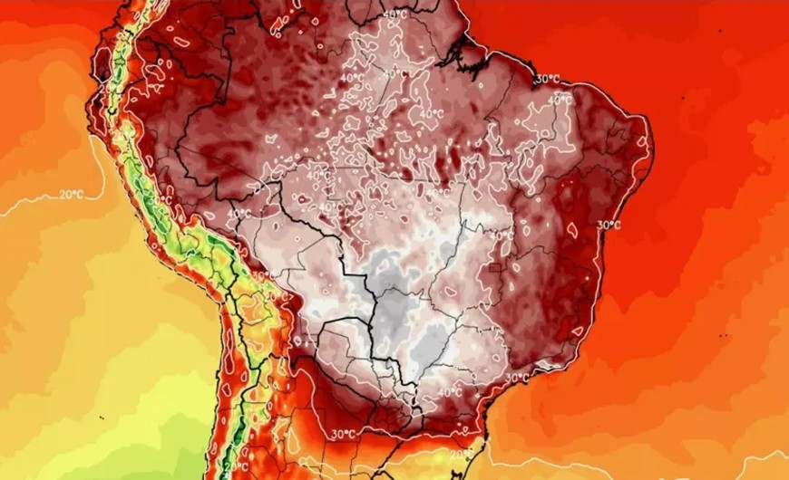 Onda de calor no Brasil deve bater recordes e não ser a única