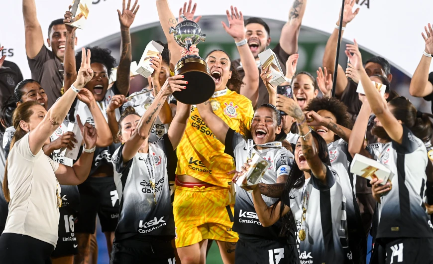 Feminino do Timão é penta na Libertadores