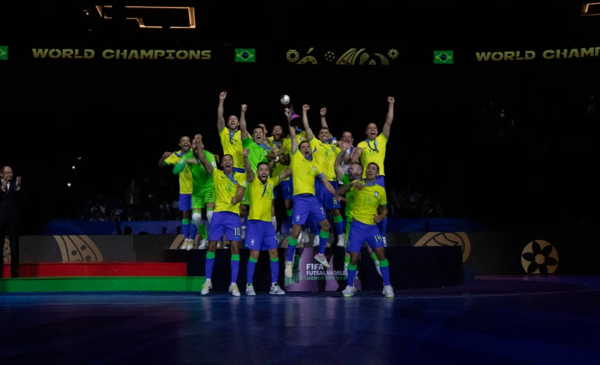 Imagem Seleção brasileira leva o hexa no futsal