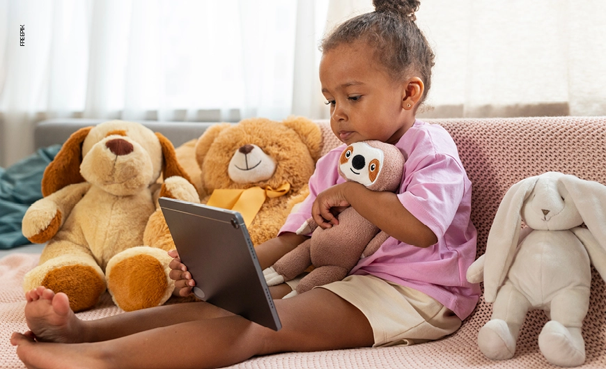 Pesquisa mostra que telas podem prejudicar desenvolvimento das crianças