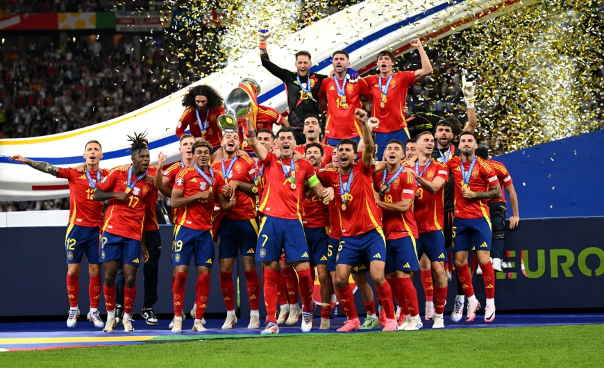Imagem Espanha e Argentina são campeãs no futebol