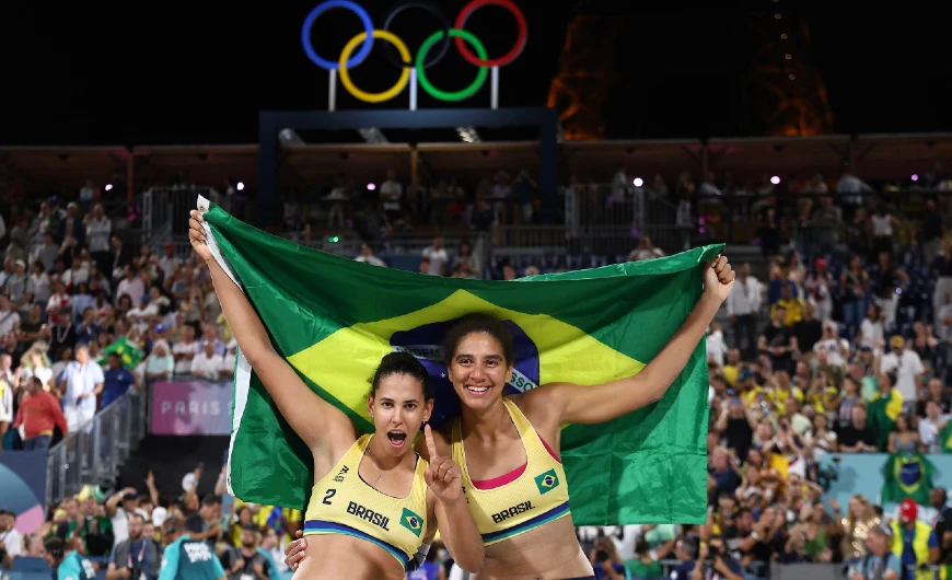 Brasileiras conquistam o ouro no vôlei de praia