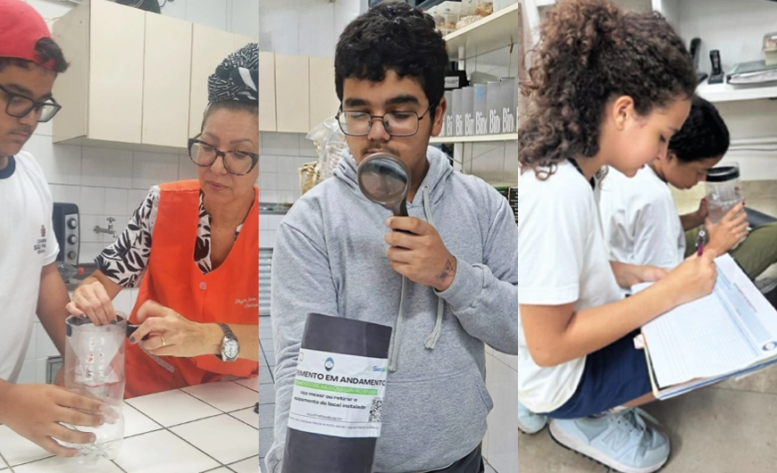 Estudantes contra a dengue!