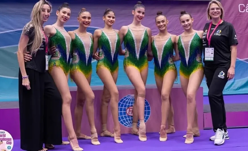 Imagem Ginástica rítmica fatura ouro inédito