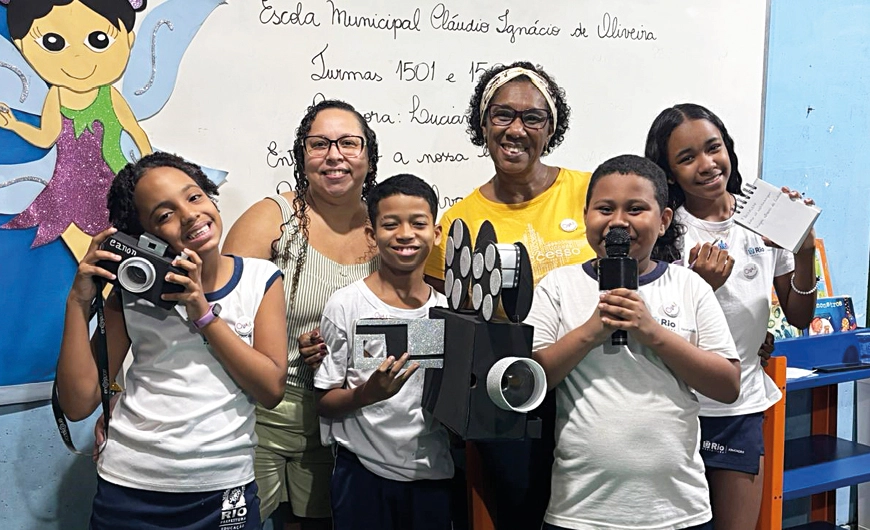 Imagem Equipe de reportagem: ativar!