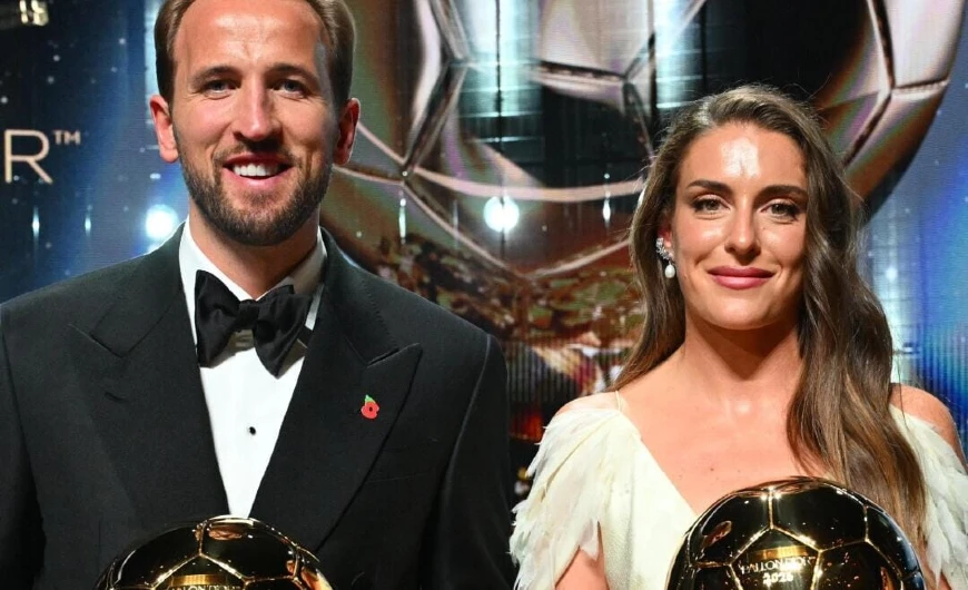Imagem Kane e Alexia Putellas vencem Bola de Ouro