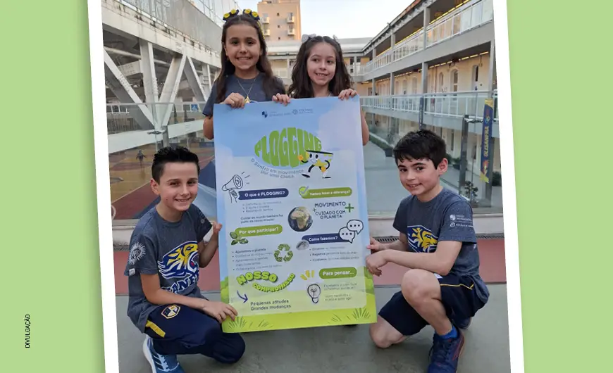 Imagem Plogging: diversão que ajuda o planeta